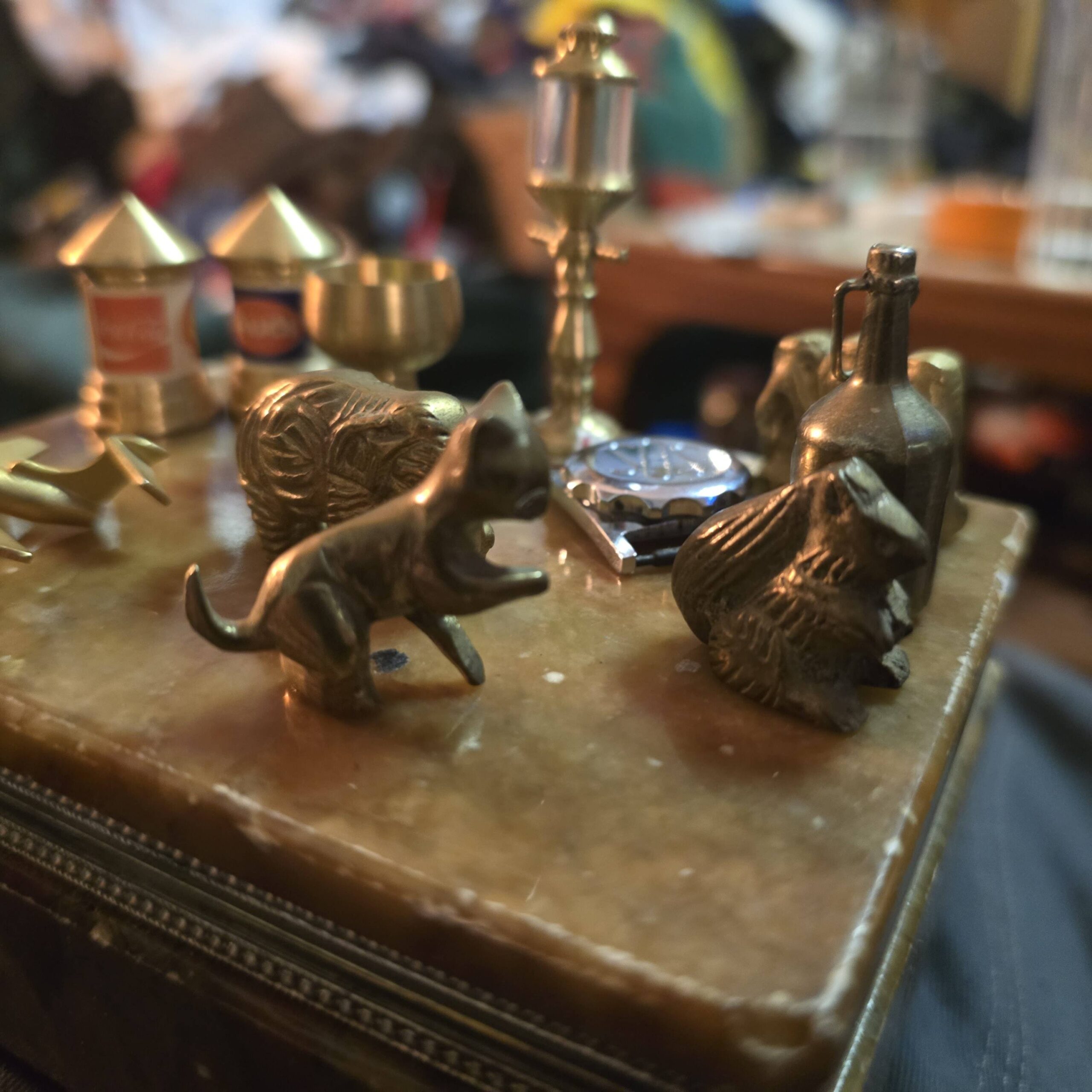 Messingfiguren Konvolut – Bild 3