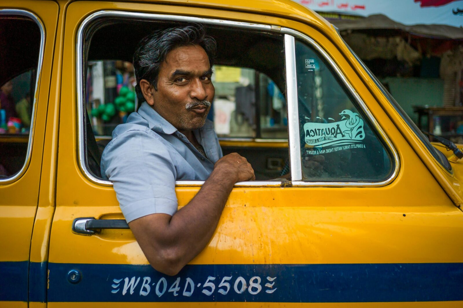 Indian Taxi Driver, Kolkata, India