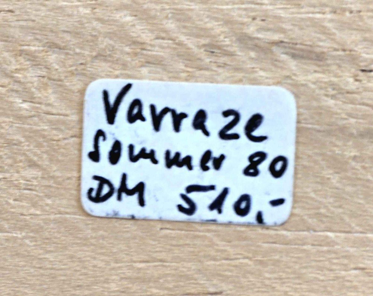 G. Riva – Sommer, 1980, Öl/Lw., signiert – Bild 6