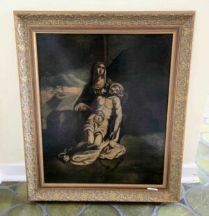Unbekannt – Maria mit Dolch, 16. Jh., Öl