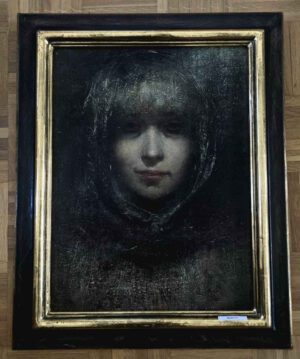 Irina Nowikowa – Portrait, 1994, Öl/Lw.