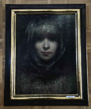 Irina Nowikowa – Portrait, 1994, Öl/Lw.