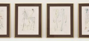 Dalí – 5 Farbradierungen, signiert