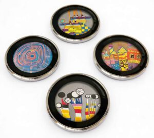Hundertwasser – Tropenchinese & 5 Miniaturen