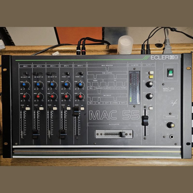 Ecler MAC 55 Profi 5-Kanal-Mixer