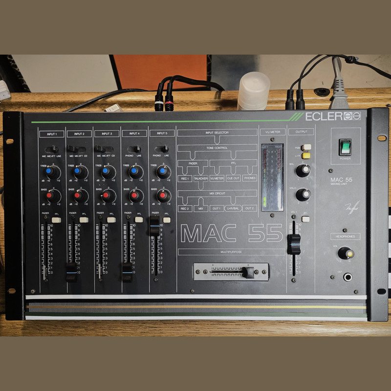 Ecler MAC 55 Profi 5-Kanal-Mixer