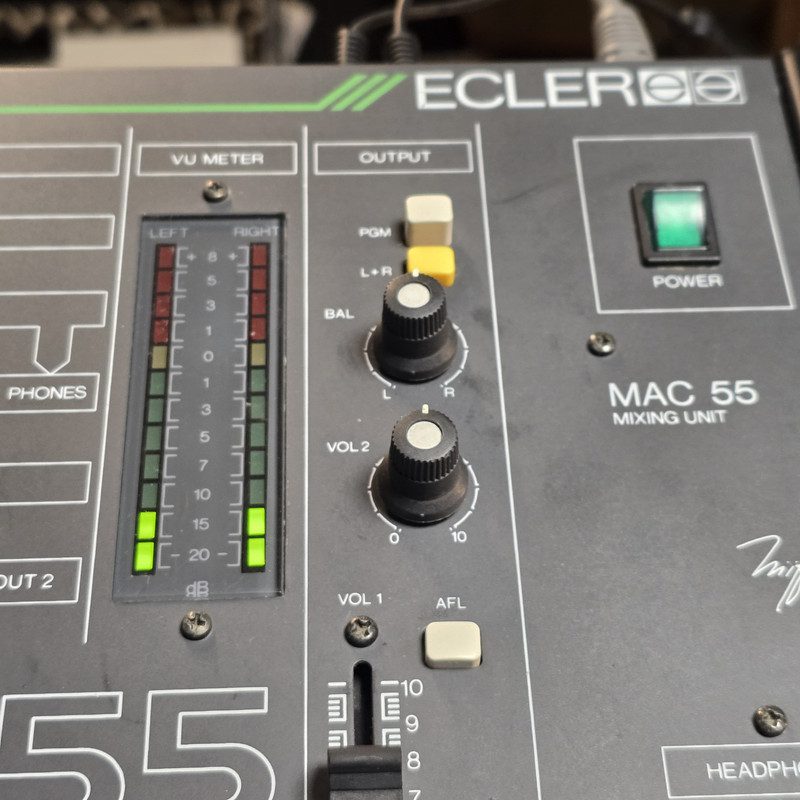 Ecler MAC 55 Profi 5-Kanal-Mixer – Bild 3