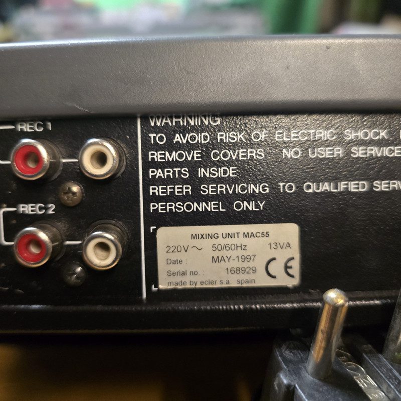 Ecler MAC 55 Profi 5-Kanal-Mixer – Bild 8