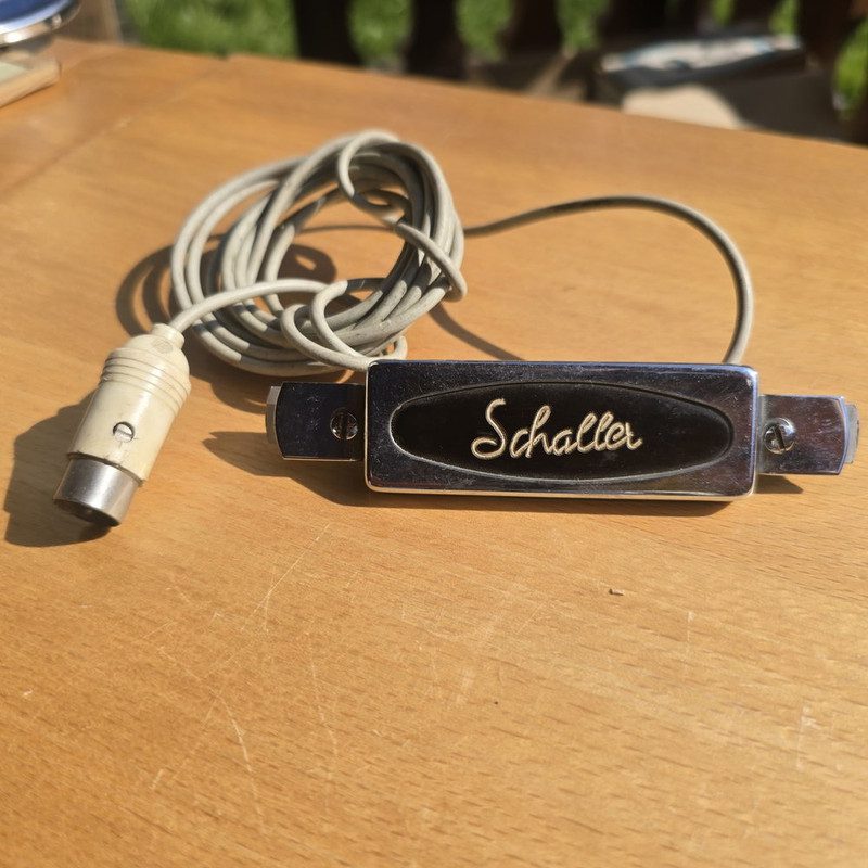 Schaller Tonabnehmer & Saiten in Blechdose