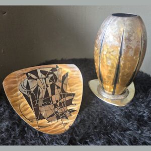 WMF Ikora Art Déco Set, Schale & Platte