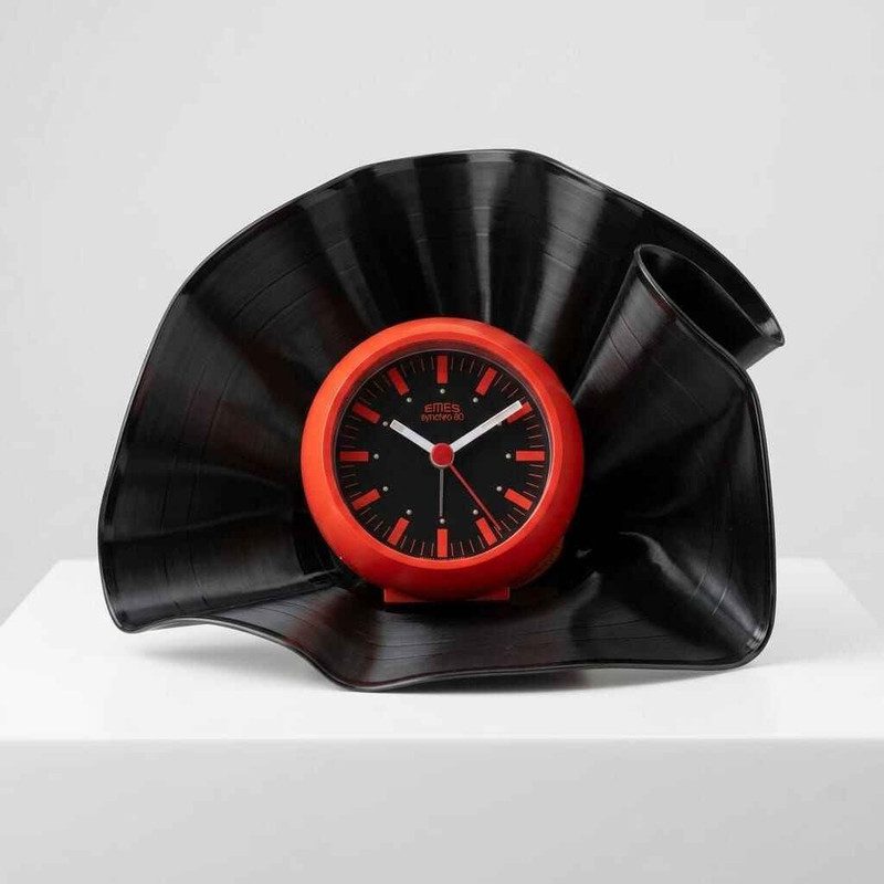 Vinyl-Art Nachttischlampe E14, Einzelstück