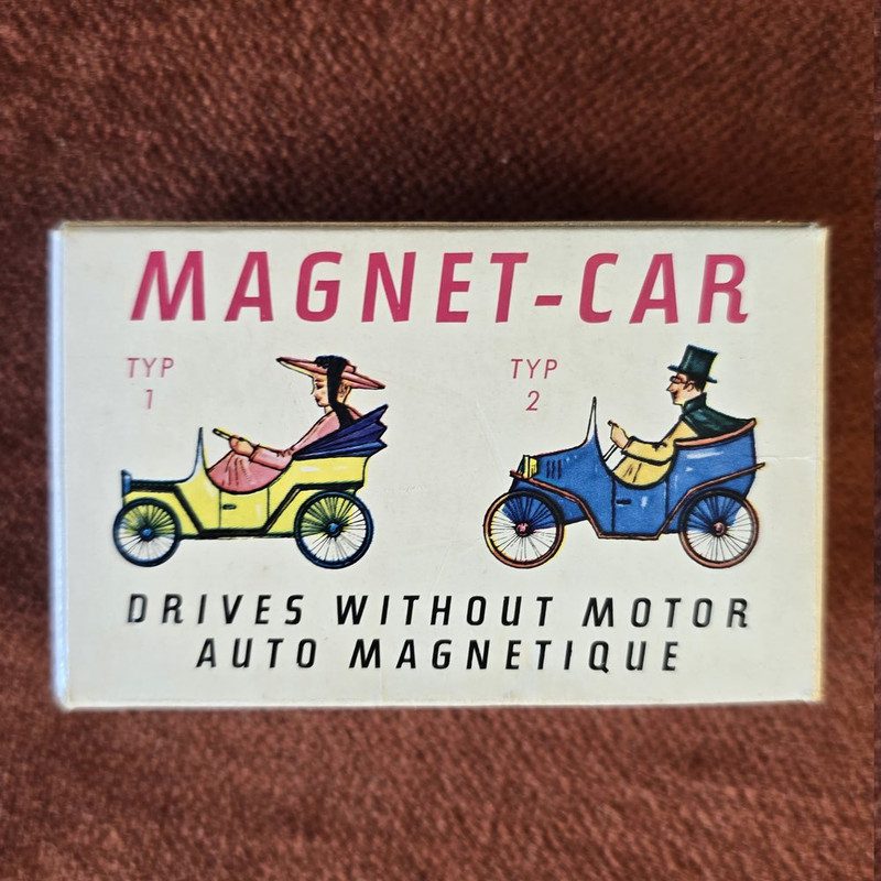 Magnet-Auto Typ 4 mit OVP, fährt ohne Motor