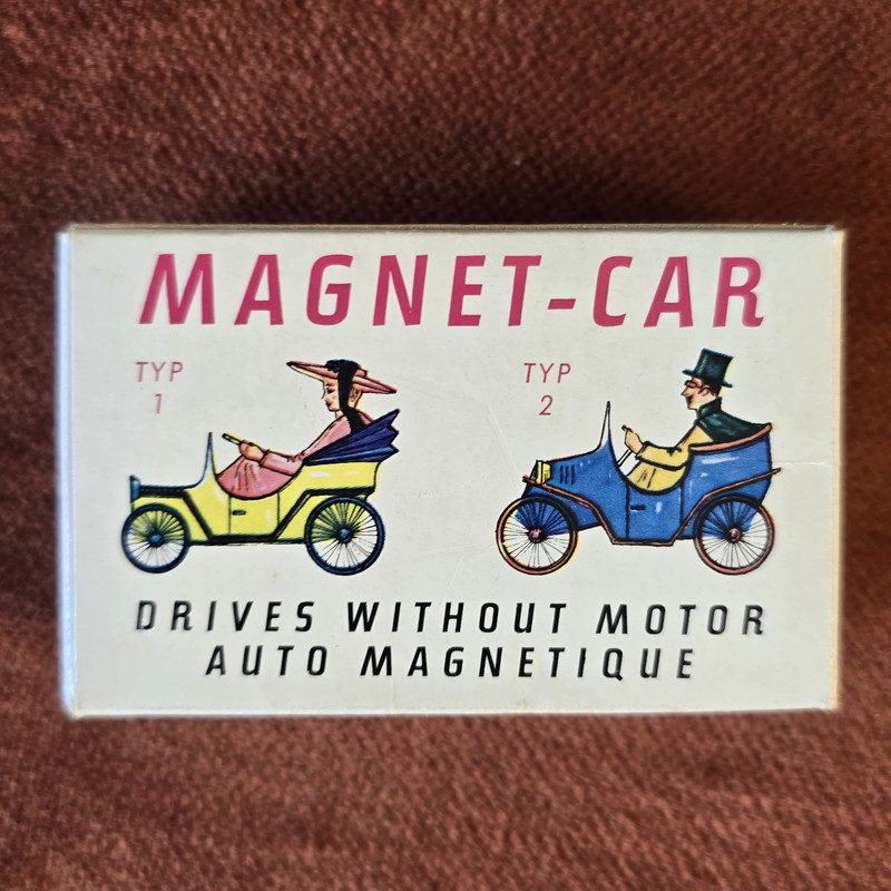 Magnet-Auto Typ 4 mit OVP, fährt ohne Motor