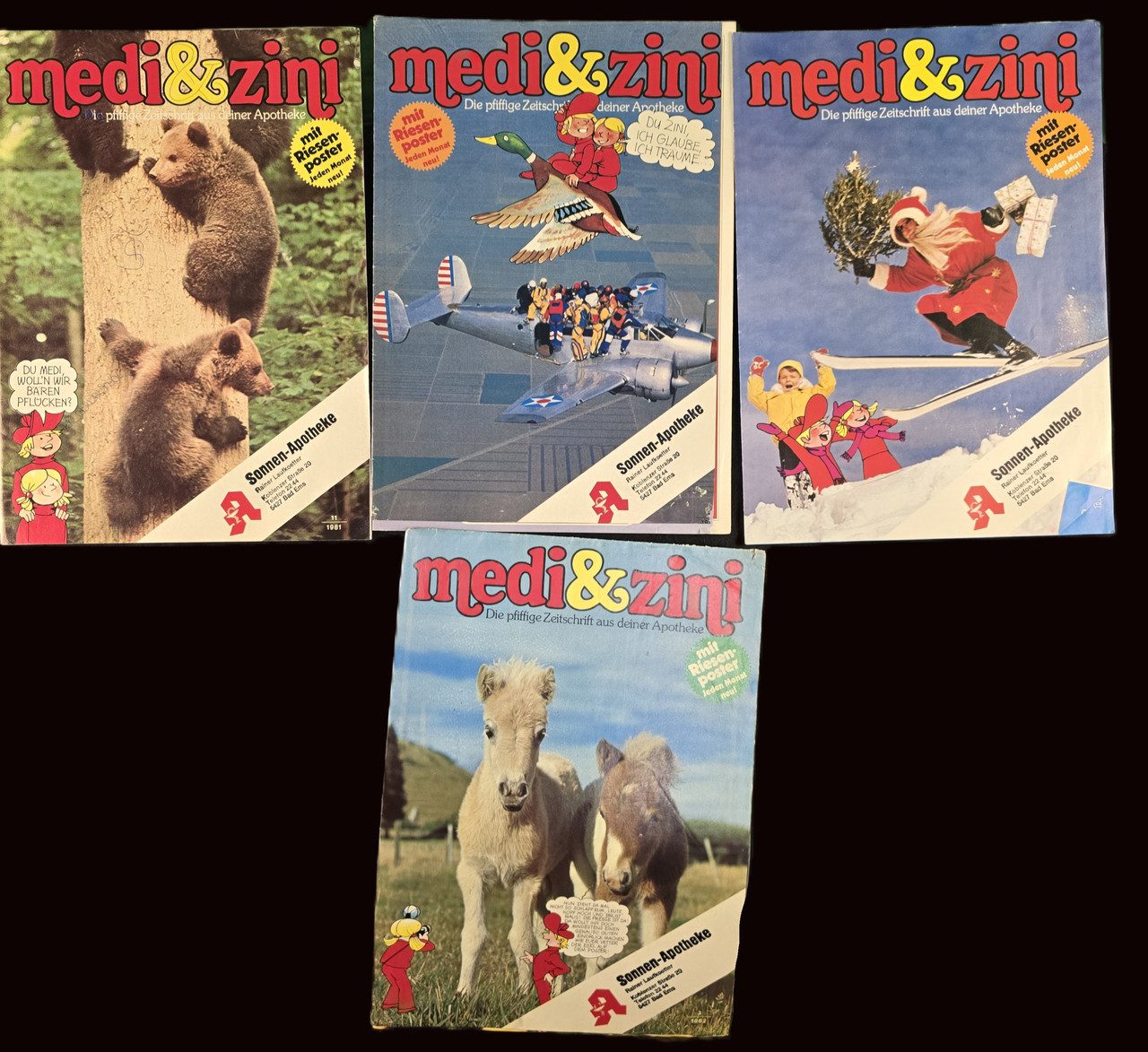 medi&zini Hefte, 80er Apotheken-Kultmagazin