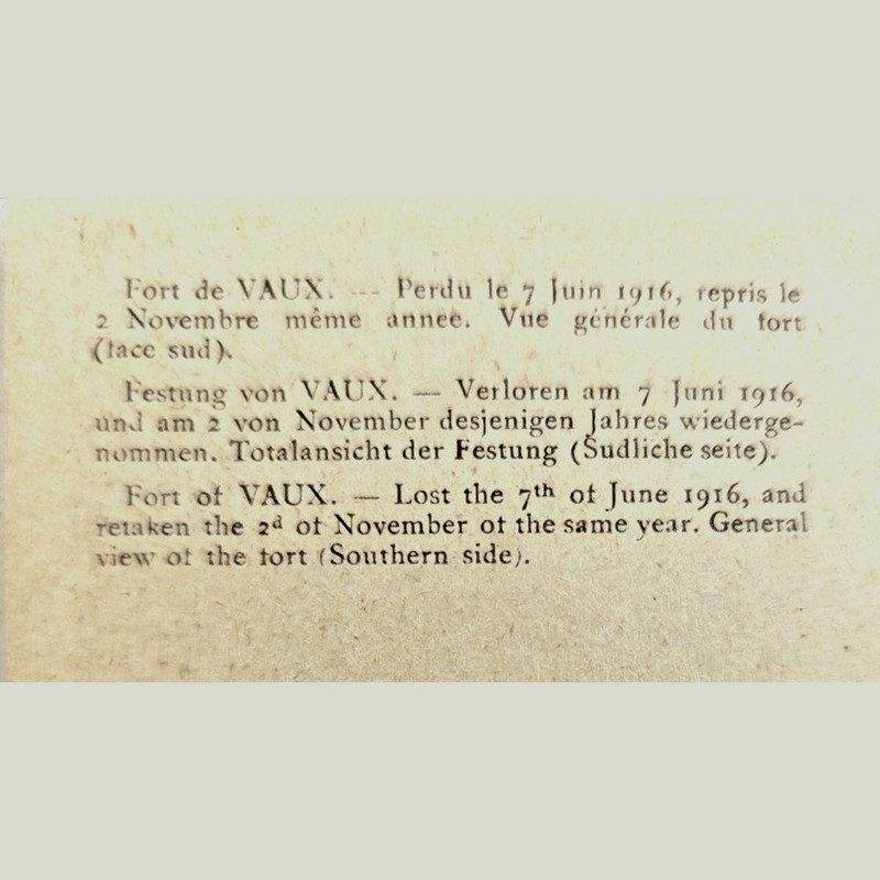Verdun Postkarten & Dokumente, 1. Weltkrieg