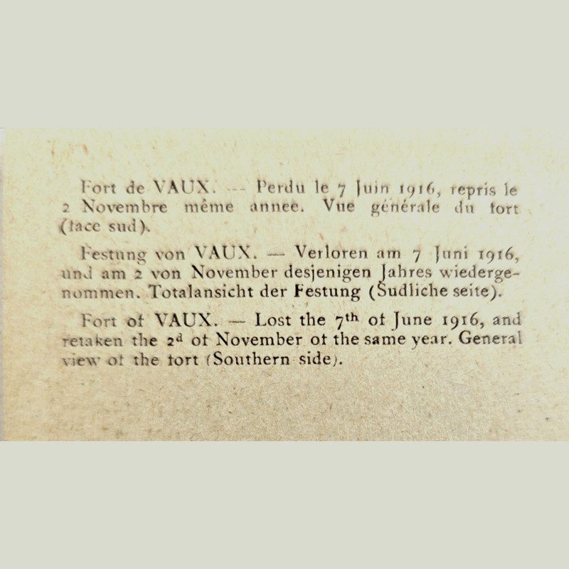 Verdun Postkarten & Dokumente, 1. Weltkrieg