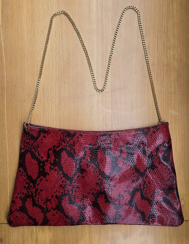 Schlangenleder-Handtasche & Accessoires