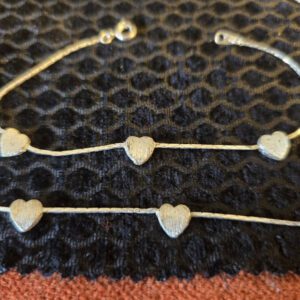 Ethno-Boho Schmuck-Set, silberfarben, 5-tlg.