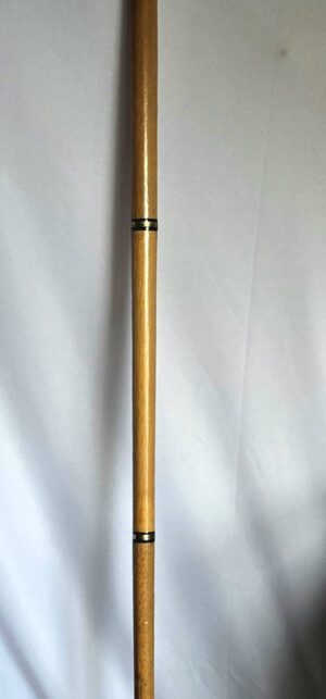 Gehstock mit Entenkopf, Messing/Holz