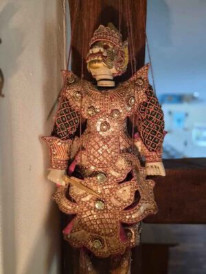 Indonesische Puppen Bali Marionetten