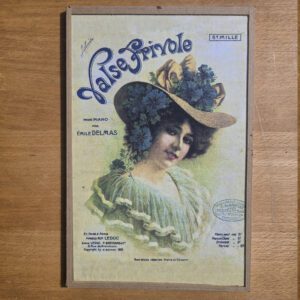 Gerahmtes Vintage Bild